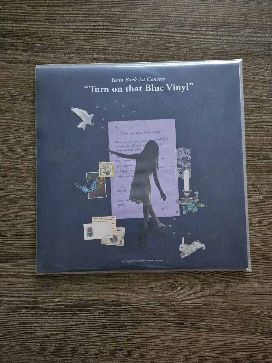 백예린 단독공연 라이브특별판 Turn on that Blue Vinyl